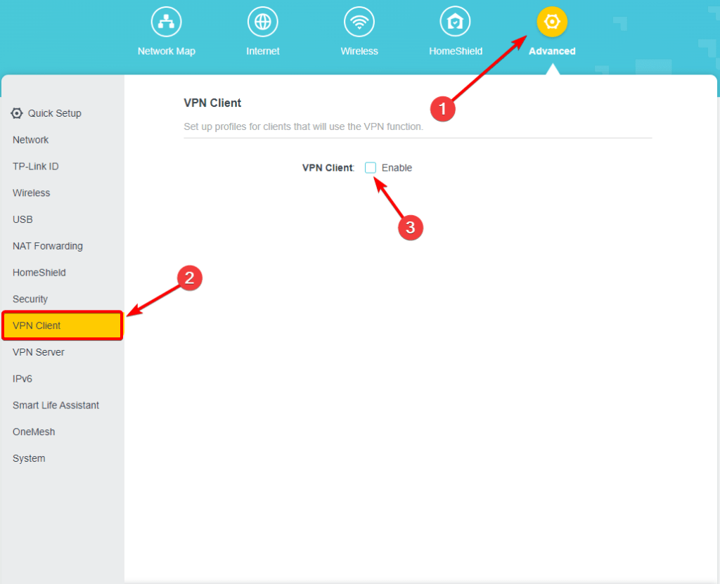 Install Nordvpn on Omada Router