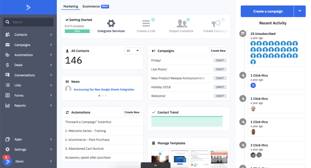 What is Activecampaign Used for