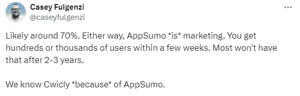 How Much Does Appsumo Take