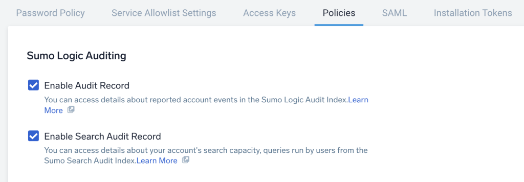 Sumo Search Services